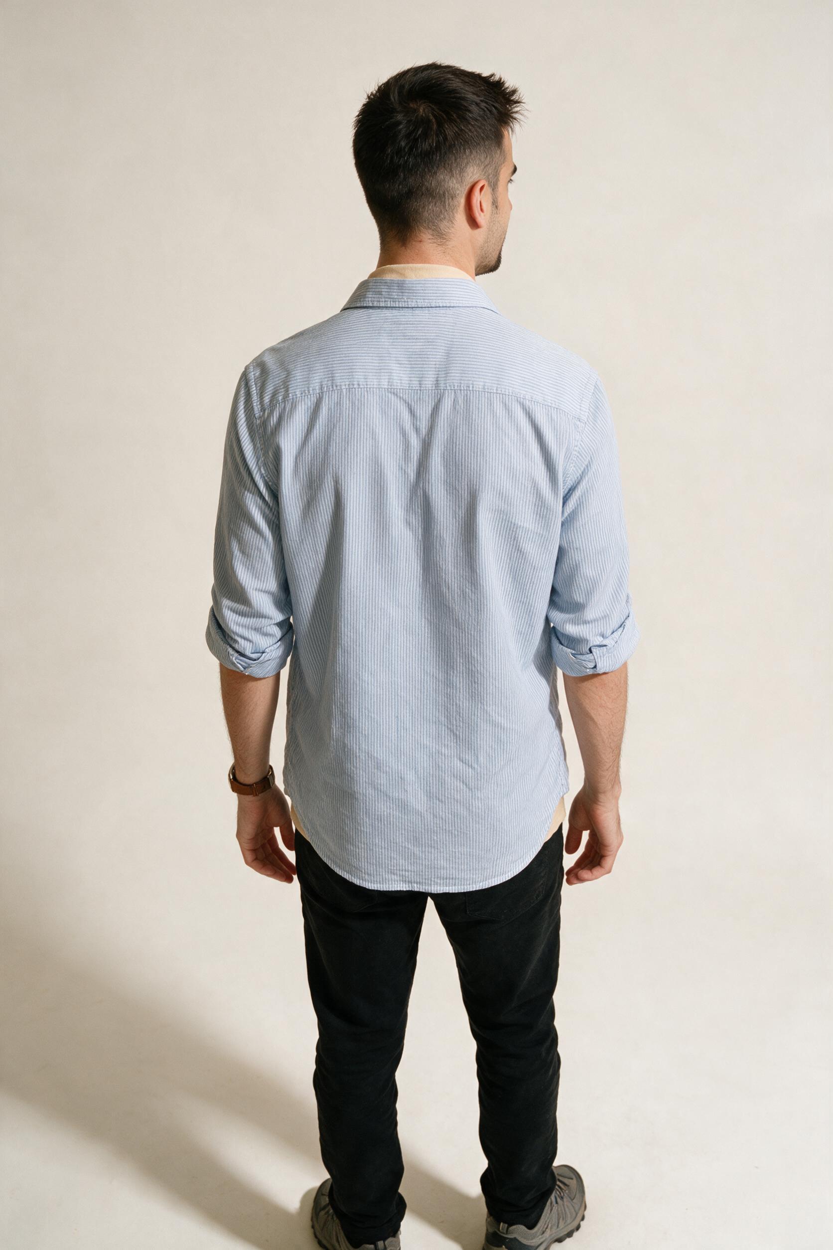 3/4 back — verified likeness render